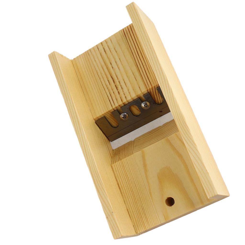 Soap Beveler DIY Adjustable Pine Wood Hand‑Made Soap Cutter Planer Trimming Tool