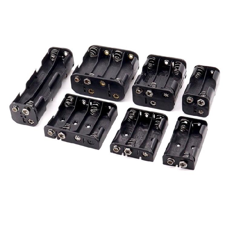 Shockproof 2/3/4/6/8 Slot LR06 Battery Holder Lightweight 2/3/4/6/8 Slots Container Battery Holder For Camping Equipment