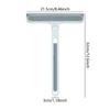 Window Scrubbers Squeegee for Home Office Ergonomic Grip and Rustproof Glass Cleaner Scraper