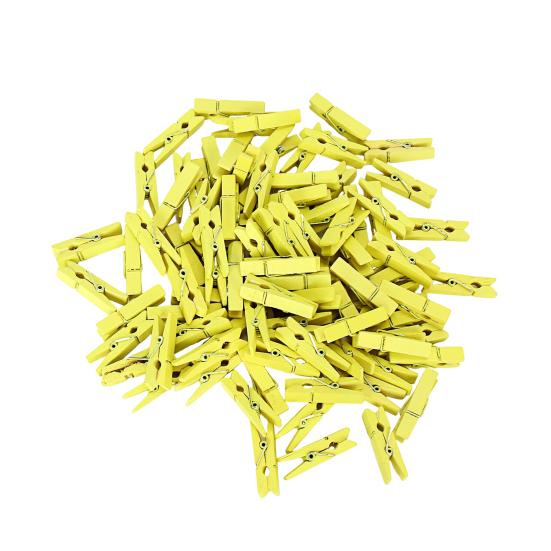 50 ks barevných dřevěných kolíčků na prádlo, lakované jednobarevné klipy, dekorativní kolíčky na prádlo, klipy na fotografie, DIY projekty