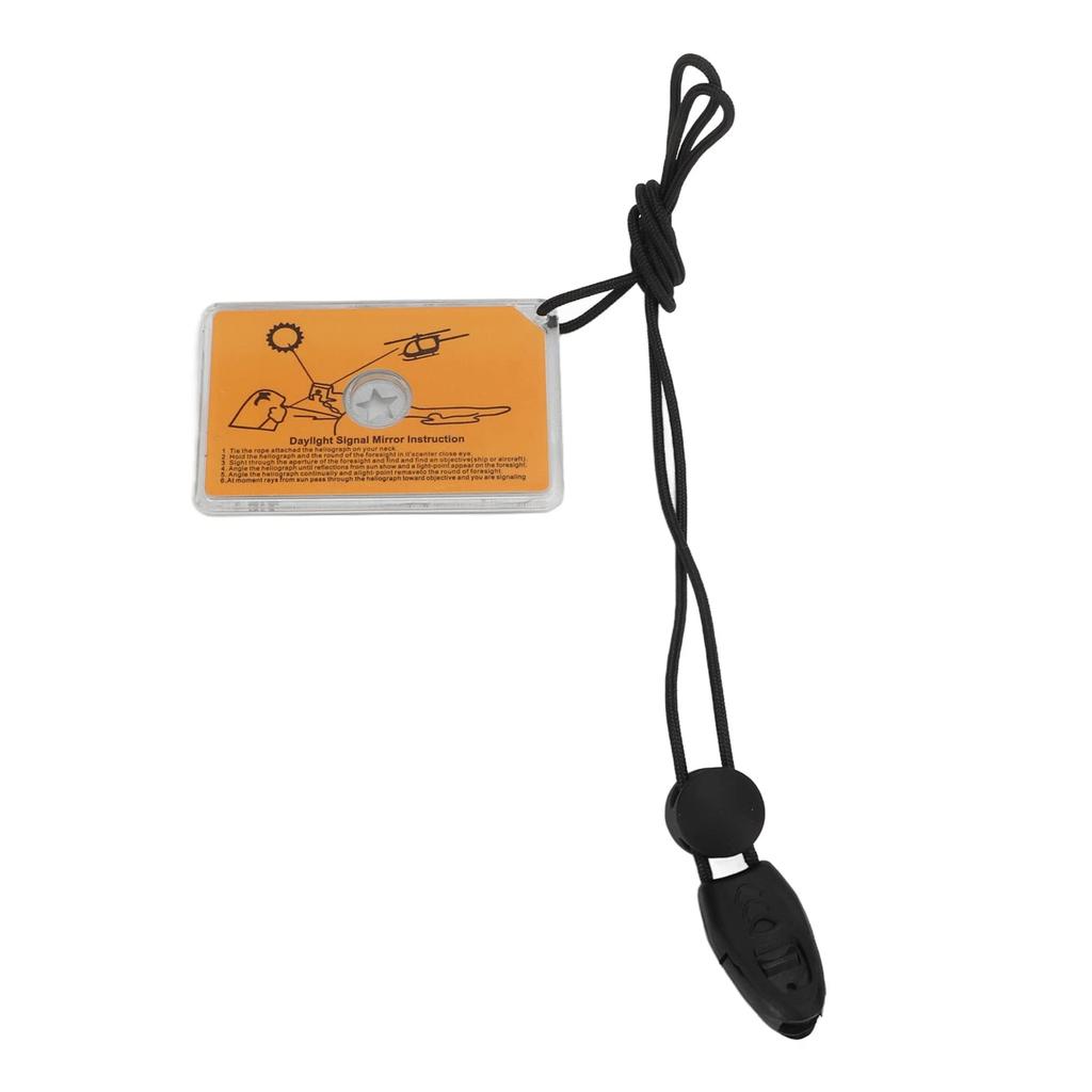 Signal Mirror Portable Cycling Signaling Mirror Camping Emergency Signal Mirror