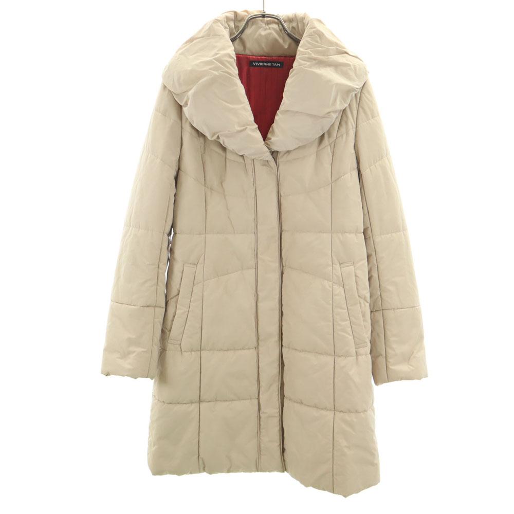 

VIVIENNE TAM Shawl collar Batting coat 1 beige Women Used