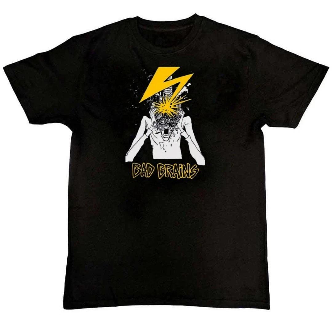 Men s and Women s T-shirts Retro Bad Brains Graphic Print Mens Unisex T-Shirt S M L XL 2 3 4 XL XXXL