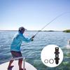 Multipurpose Magnetic Fishing Hook Keeper Holder Fishing Rod Bait Hanger Fixed Lures Jig Hooks With Rubber Rings Fishing Access