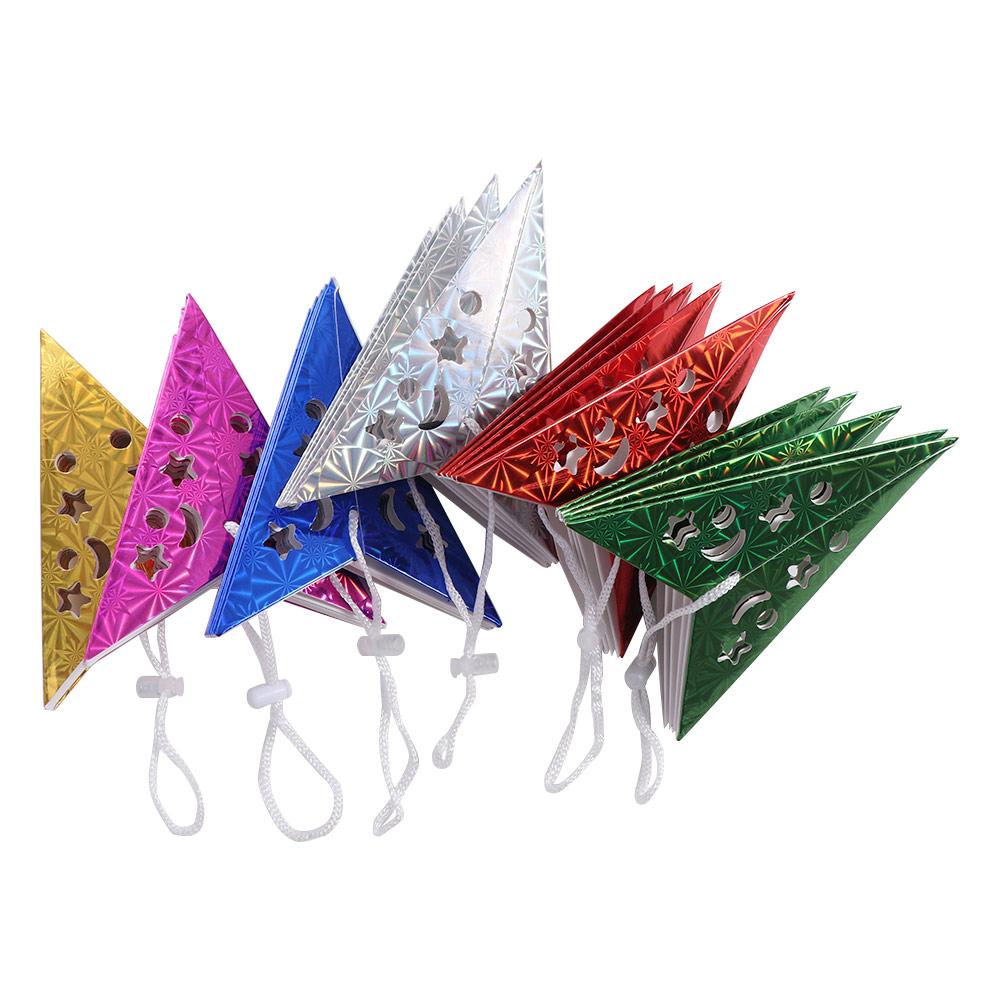 Grille 3D Lamp Covers Paper Lantern DIY Wedding Party Ornaments Stars Lampshade Hanging Lights Decoration Christmas Decoration