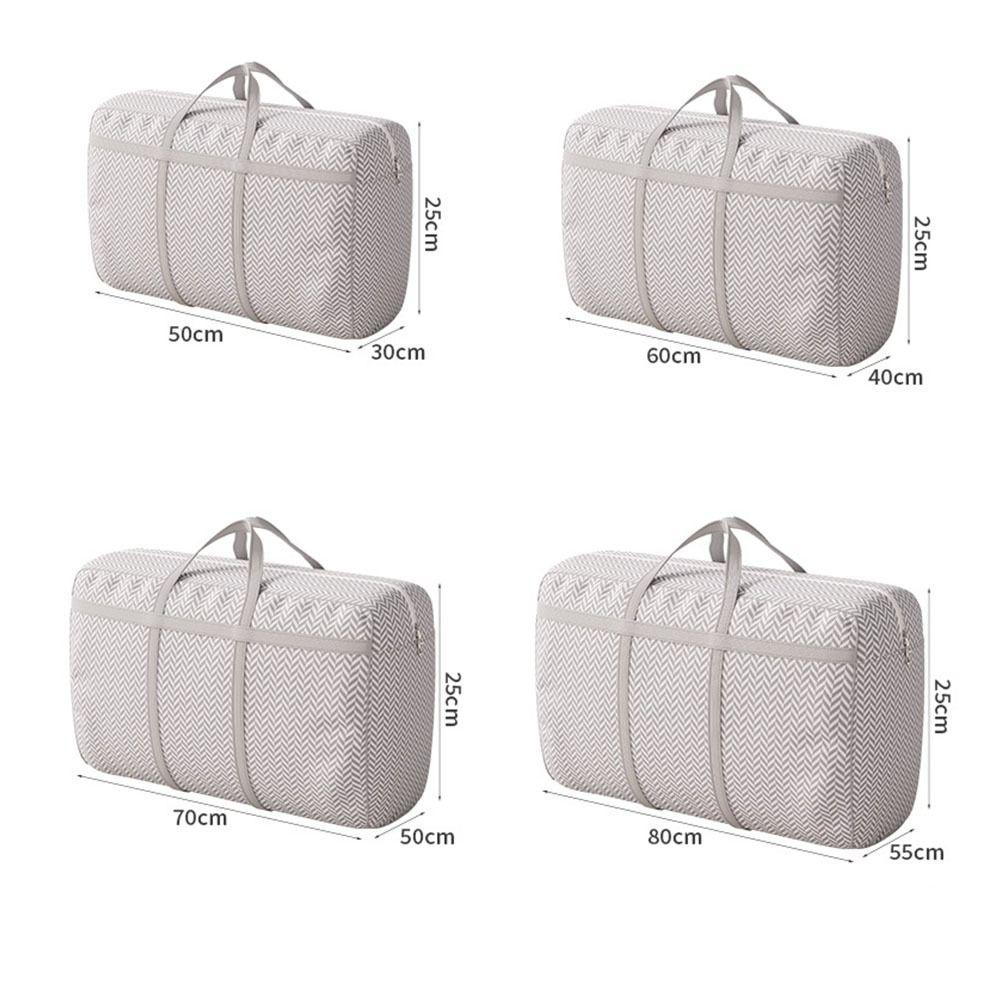New Multifunctional Duffle Bag with Handle Foldable Clothes Storage Bins Dust-Proof Large Capacity Moving Luggage Bags for Home