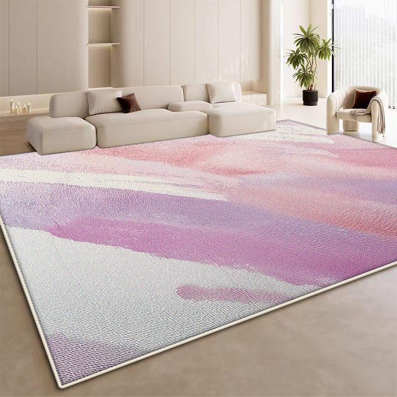 Einfacher Stil Farbverlauf Wohnzimmer Teppich Rutschfest Mädchenzimmer Senior Dekoration Teppich Große Größe Ankleidezimmer Schminktischmatte Leicht zu reinigen