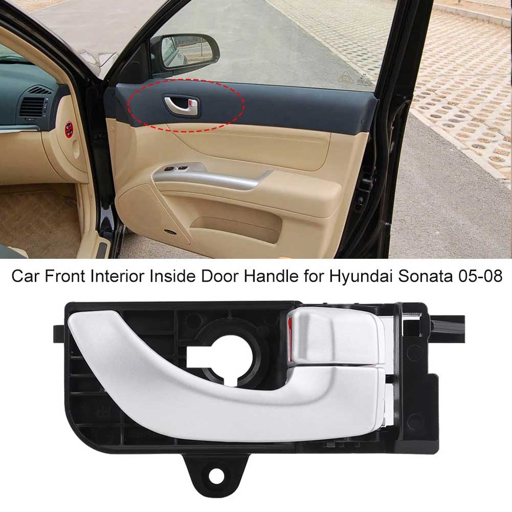 Car Front Right Passengers Side Interior Door Handle Wear Resistant Door Inner Pull Handle Auto Accessories