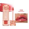 OCHEAL Cross Border Velvet Mirror Matte Lip Gloss Lipstick Moisturizes and Nourishes Not Easy To Stick To Cup White Lip Gloss