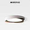 Modern Nordic LED Ceiling Light - Minimalist Round Design for Master Bedroom