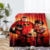 The Incredibles Theme Printed Blanket - Perfect for Couch, Bed, Travel & Outdoor Use | Machine Washable, Cozy & Durable.