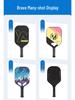 Advanced Player T700 Carbon Fiber Pickleball Paddle: Cross-Border, Hot-Pressed, One-Piece Design for Competition Play