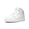 Jordan 1 Retro Mid GS Triple White 554725-104