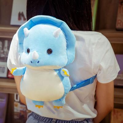 Dinosaurs Bag Detská bábika Triceratops Zvieratá Dinosaurus Plyšová školská taška Plyšový batoh Dinosaurus Bábika Tyrannosaurus Rex