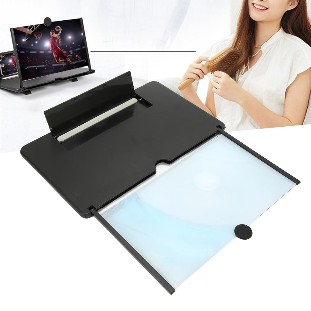 Mobile Phone Video Amplifier Cell Phone Screen Magnifier Enlarger Projector for Movies Gaming
