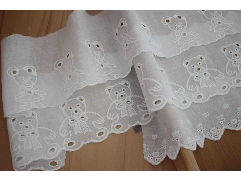 Embroidery Lace Trim for DIY Children's Clothing & Doll Accessories