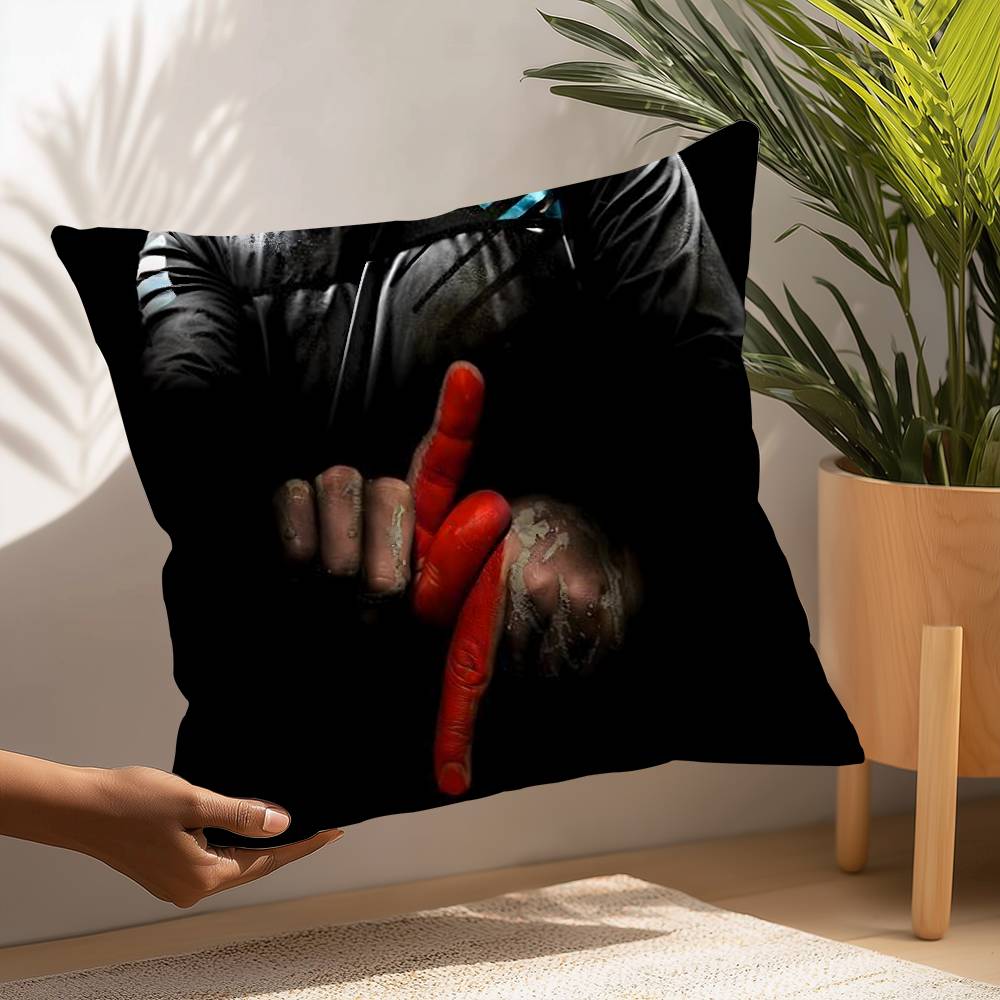 Fishion S-S-SpecializedE Pillow Case Plush Fabric Soft  Pillowcase Double Sided Print Cushion Cover Household Gifts