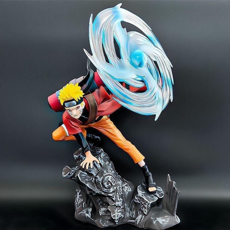 Naruto Shippuden GK Anime Figure Uzumaki Naruto  Action Figures 36cm Model Desktop Collection Doll Children Toys Gift