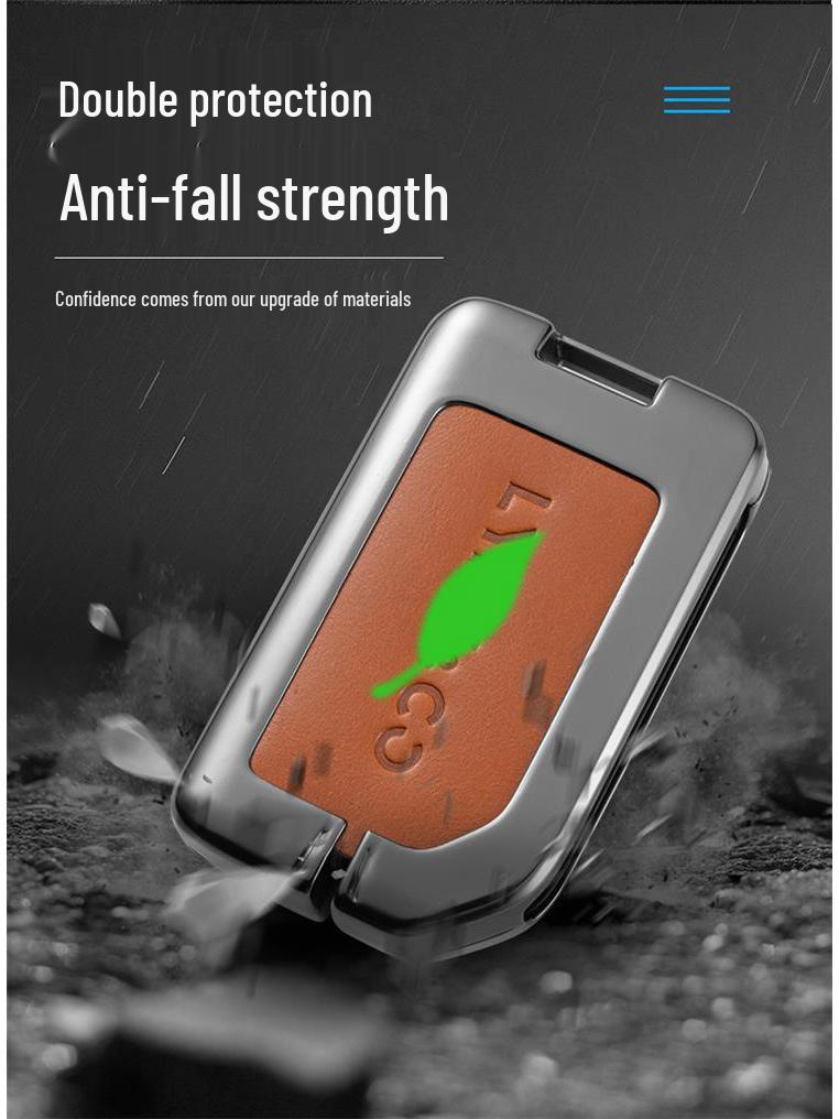 Lynk&Co 03/03+ Key Case for 01PHEV/05/06 High-End Versions - Protective Car Key Shell Modification