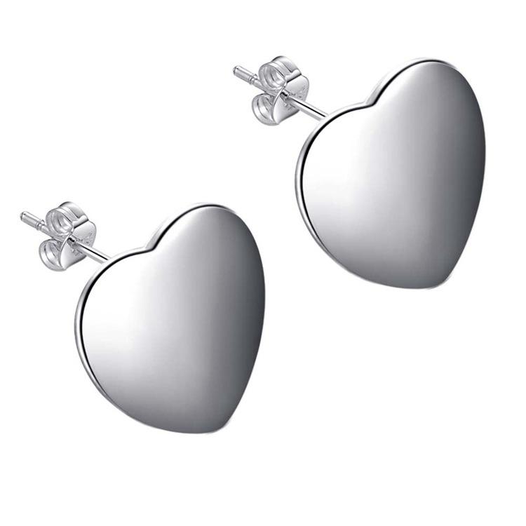 

Посеребренные серьги S925 Серебряные серьги Серебряные украшения Модные классические ювелирные изделия Серьги бренда Boutique Heart Серьги ювелирные изделия