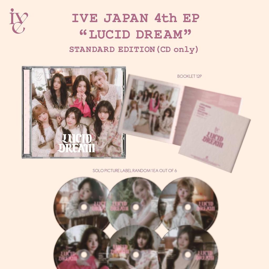 IVE - [LUCID DREAM] JAPAN 4th EP Album REGULAR Edition