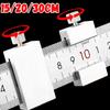15/20/30cm Protable Accurate Precision Ruler Woodworking Tools Stainless Steel Straight Ruler Measuring Stationery Drafting