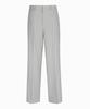 Legasi S/S Semi-Wide Elastic Waist Slacks - Light Gray
