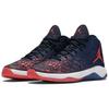 Ultra Fly Slip Resistant Abrasion Resistant Mid Top Basketball Shoes Men's Blue 834268-406