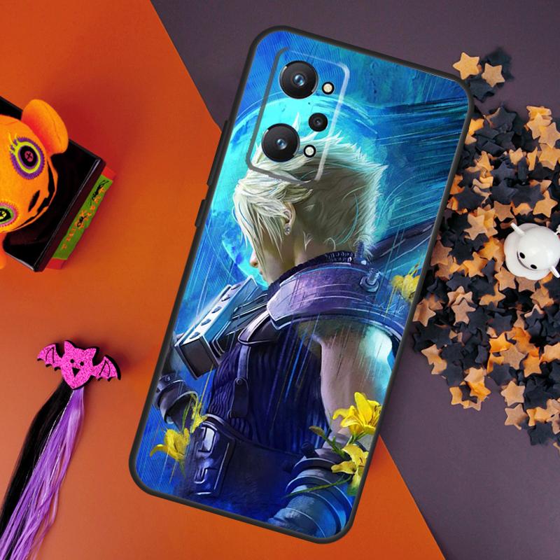 Final Fantasy VII For Realme GT Neo 5 3 2 C55 C35 C33 C31 C30 C25 C21Y C15 C11 Realme 10 8 9 11 Pro Plus Case