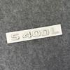 ABS Black Chrome Letters 3D Car Trunk Letters Badge For Mercedes Benz S320L 350L 450L 500L 560L 650 680 Logo Sticker Accessories