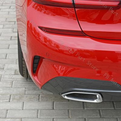 51128075816 51128075815 Friso Grelha Cobertura Tira Para-choques Traseiro de Carro Para BMW Série 3 G20 G28 320 325 330 2019 2020 2025
