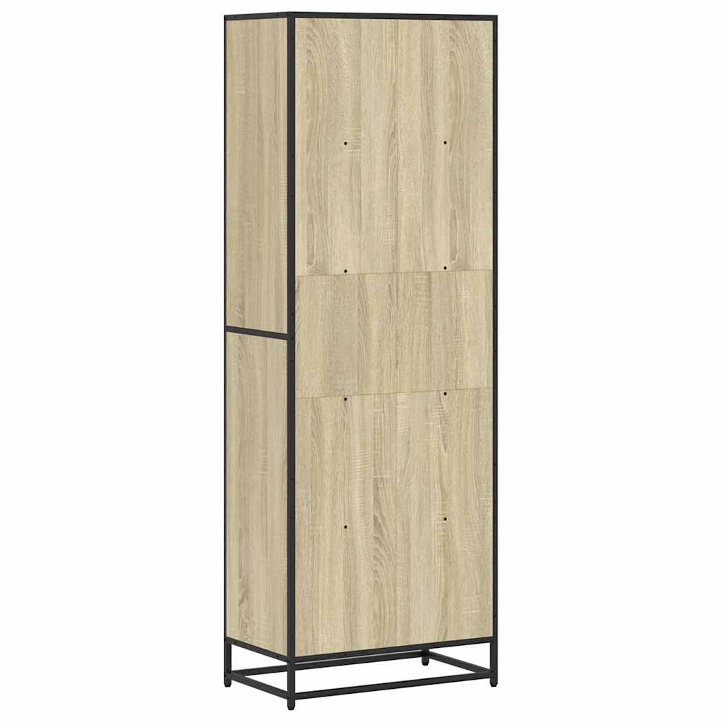 Vidaxl Regał, Dąb Sonoma, 60X35X170,5 Cm, Materiał Drewnopochodny