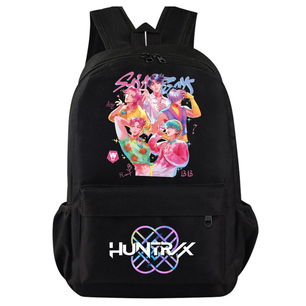 Anime Kreslený K-Pop Lovci Démonů Potisk Batoh pro Teenagera Studenta Dívku Chlapce Školní Taška Velkokapacitní Voděodolná Cestovní Taška Dětský Dárek