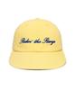 LEE Small Lettering Cotton Ball Cap Lemon