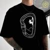 Men's Outdoor Sports Men's Moto Casual T-Shirt Fashionable Street Suitable For Travel And Sport