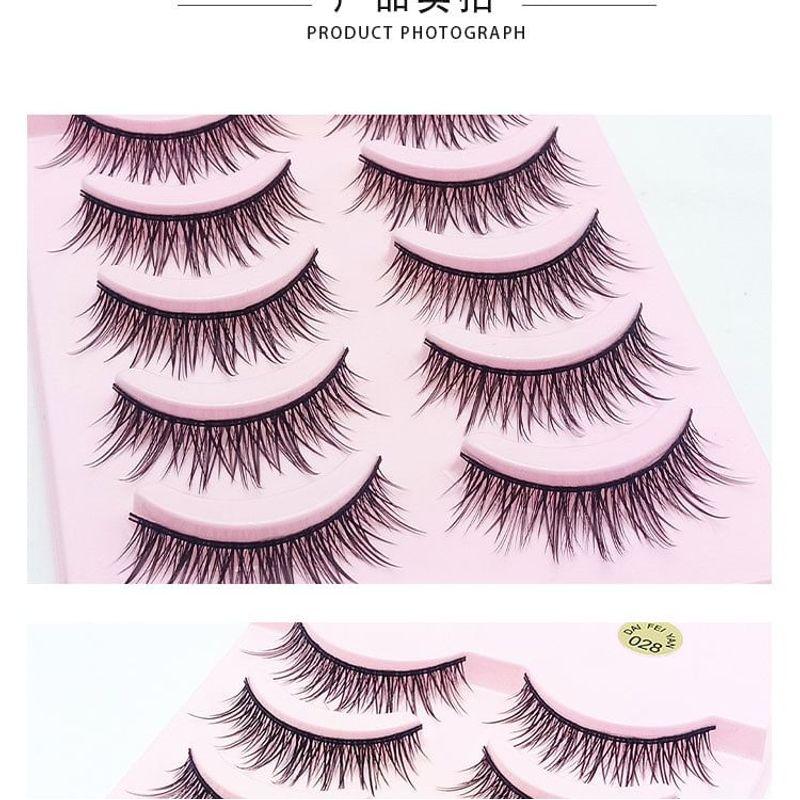 Lashie - Zarte Mehrfachpackung künstliche Wimpern