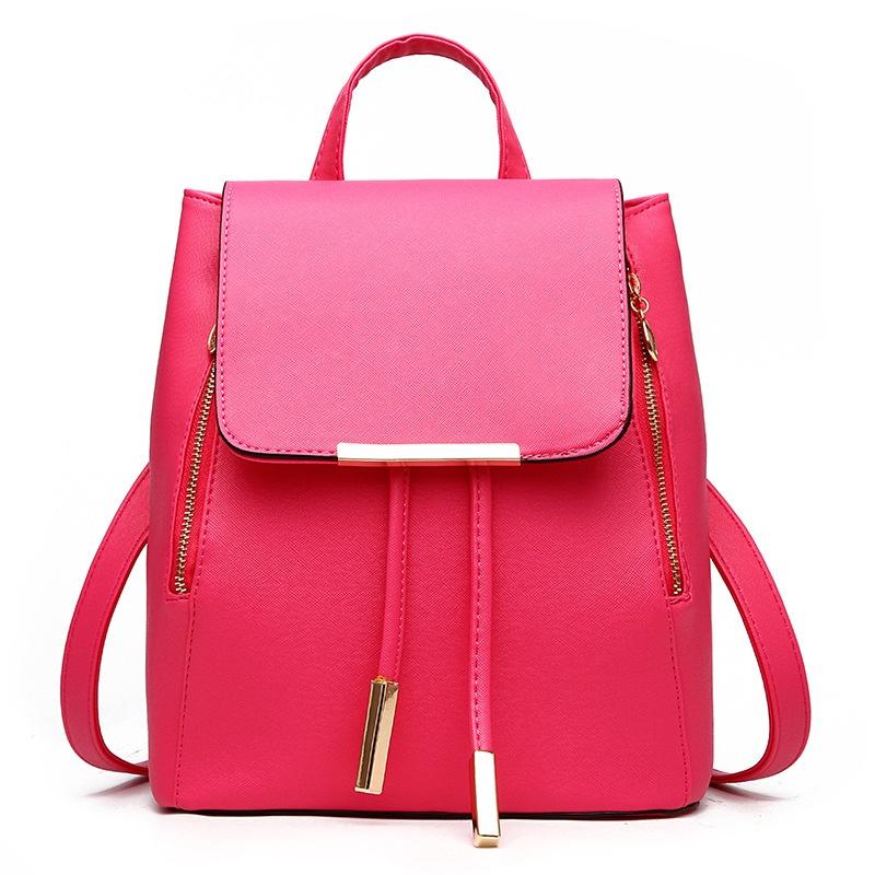 Elegant Fashion Women Girls Backpack For Travel School Handbag And Clutch Bag