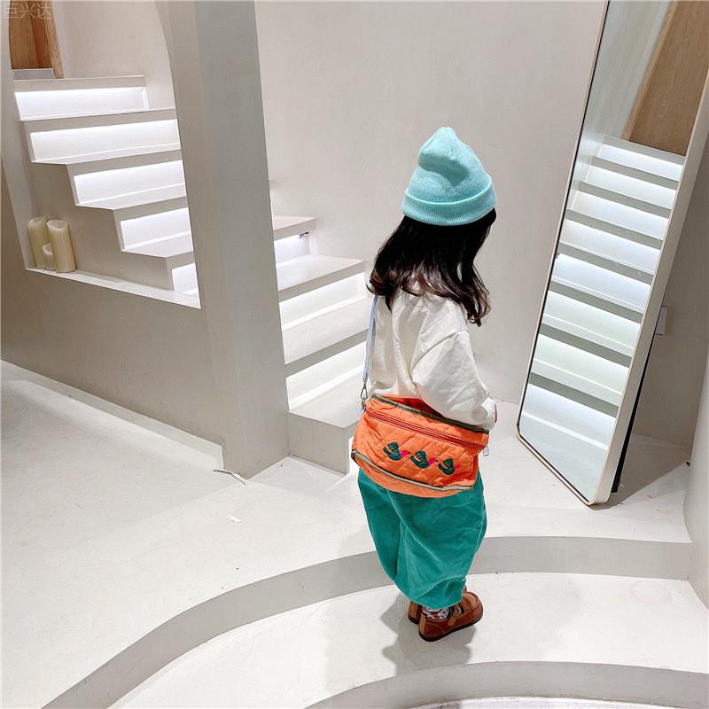Trendy Kids Quilted Handbag Adorable Multi-functional Shoulder Bag For Toddlers