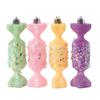 Elegant Candy Color Christmas Tree Hanging Pendant Colorful Baubles for Holiday Decoration Indoor and Outdoor Ornament