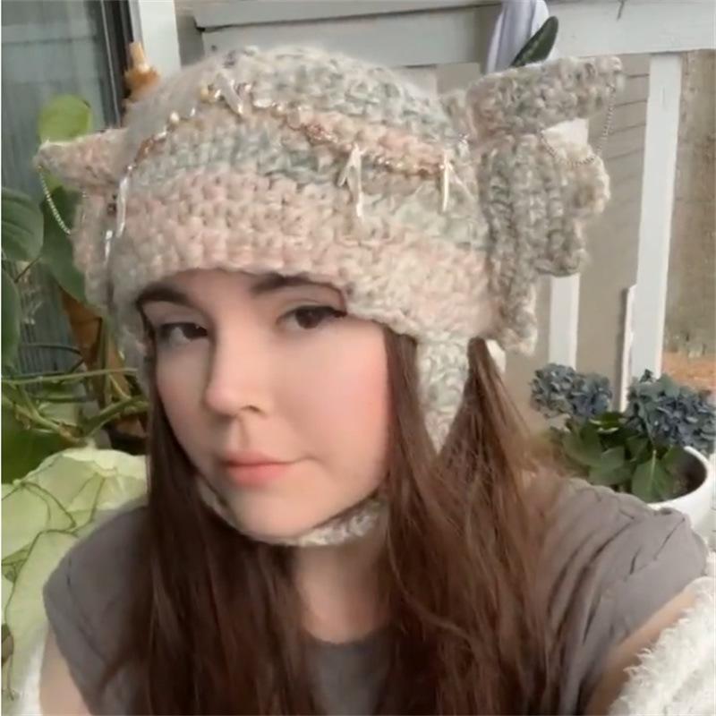 

Вязаная панама с оборками, цветочная шляпа с короткими полями, плиссированная шляпа для взрослых Adult 57-59cm [without accessories]