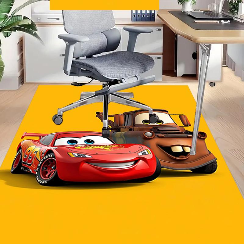 1pc Car Adventure Friendship Carpet for Playroom Bedroom Living Room Sofa Home Decor,kids Game Area Rug Non-slip Floor Mat Y72930