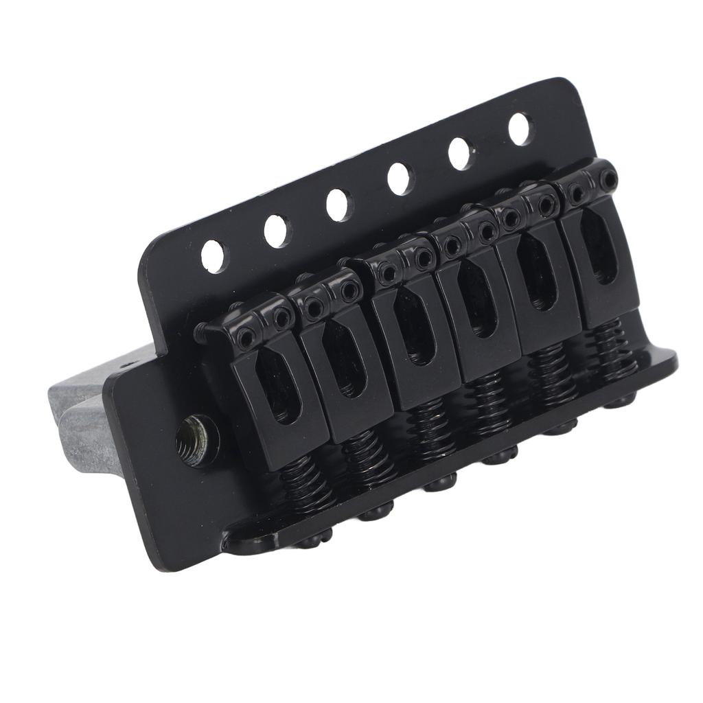 6-Saiten Gitarrenbrücke mit Befestigungswerkzeugen Linkshänder Vintage Tremolo Brücke Ersatz Elektrisch