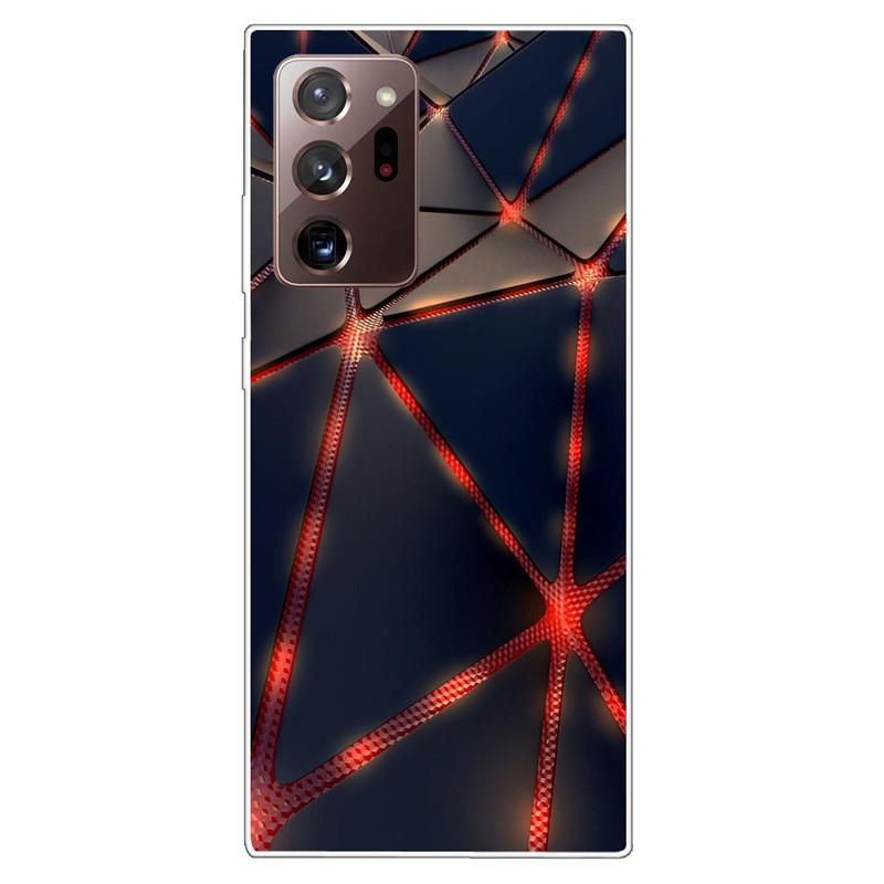 Soft Cover For Samsung Note 20 Ultra Case S20 FE TPU Print Cat Silicone Cases for Samsung Galaxy Note20 M52 5G Funda Coque Clear
