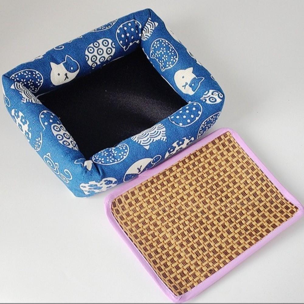 New Canvas Gerbil Cushion Comfortable Breathable Hamster Nests Multi-size Washable Rodents Cushion Guinea Pigs