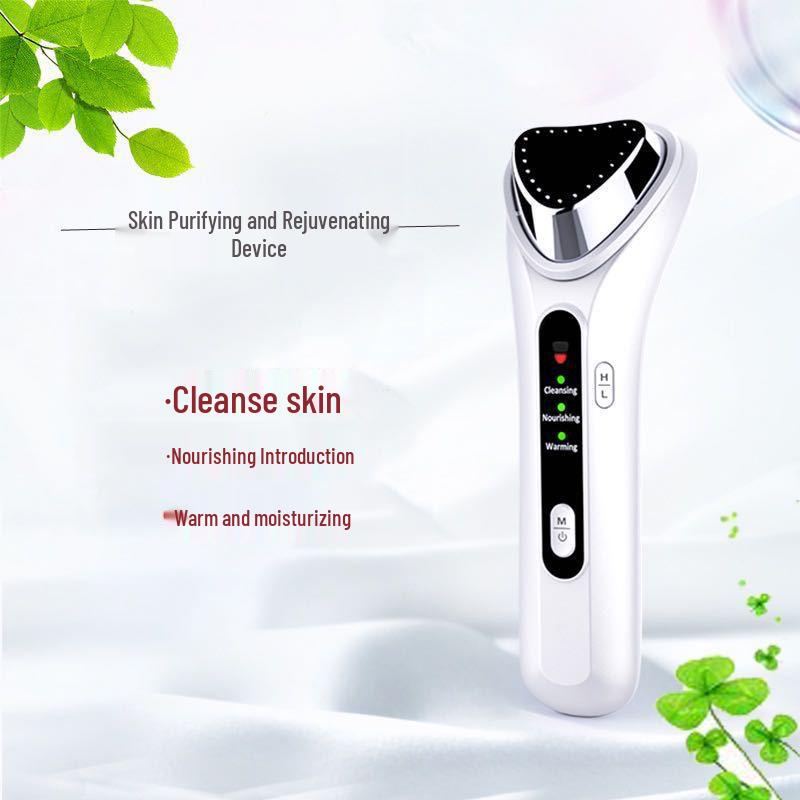 Ultrasonic Thermal Skin Essence Ion Device for Facial Lifting & Firming