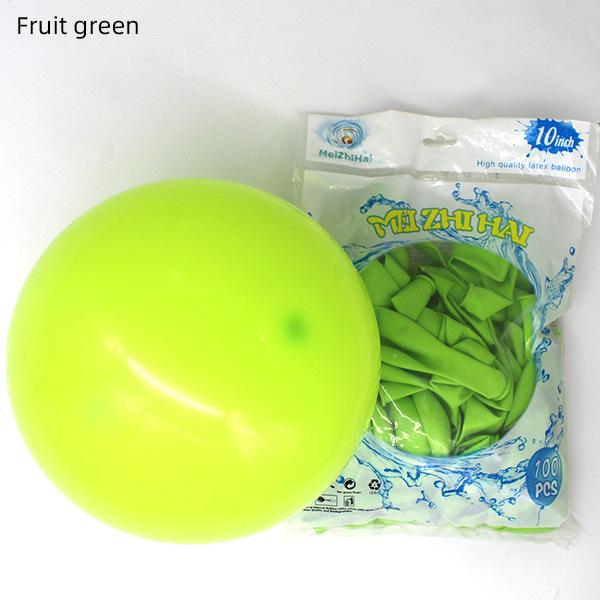10-Inch Retro Transparent Wedding & Birthday Balloon Set
