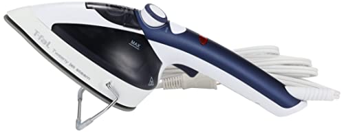 T-fal Powerful Steam Garment Steamer "Twiny Jet Steam" Heats Up in Approximately 35 Seconds, Steam Iron, Blue, DV9051J0