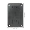 Battery Mount Holder 5X Battery Power Drill Tools Wall Storage Mounts Easy To Install 18V Battery Holder Fixed Bracket