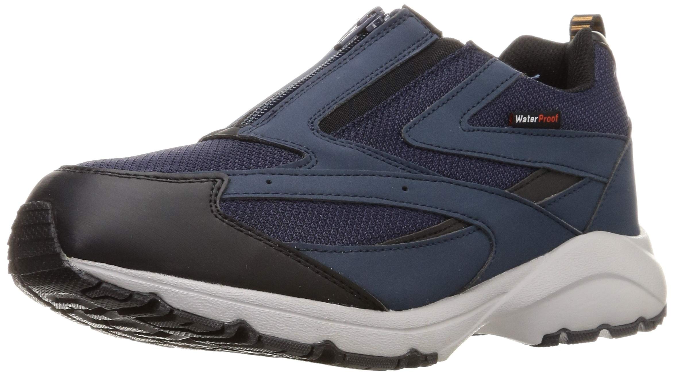 

Moonstar SPLT M200 Wide Shock Size 5E Men s Sneakers, Waterproof, Fit, Absorbing, Zippered, Navy, 25.0 cm,