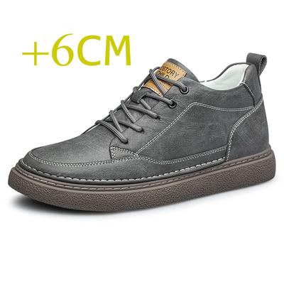Modieuze Witte Sneakers met Dikke Zolen Heren Outdoors Schoenen Hoogteverhogende Schoenen 6/8 Cm Heren Formele Schoenen Herenschoenen Luxe Oxfords